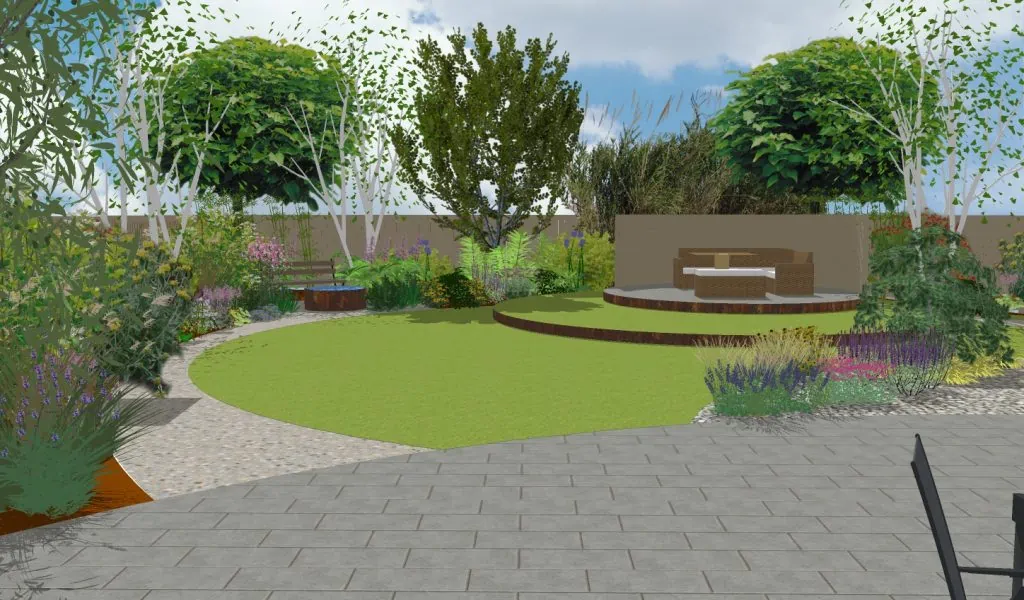 New Home Garden Design Kent